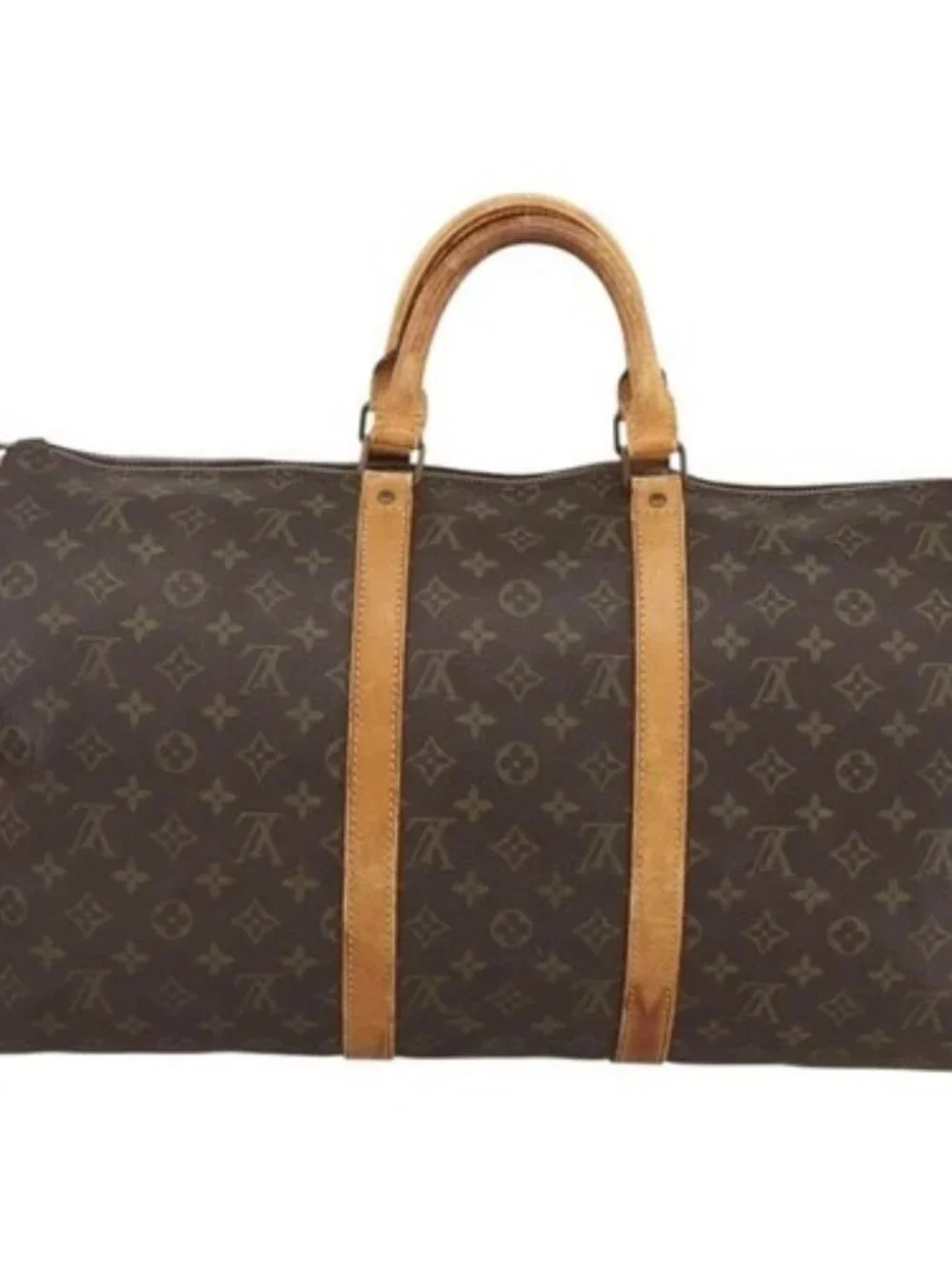 LOUIS VUITTON Monogram Keepall 50 Boston Bag Vintage M41426 LV Auth 127100